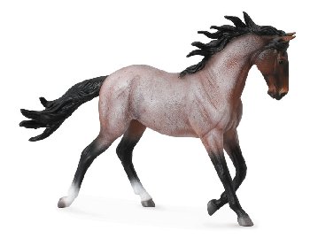 Bay Roan Mustang Mare (CollectA Collection)