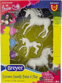 Breyer Craft Unicorn Family Paint & Play (assorted style)