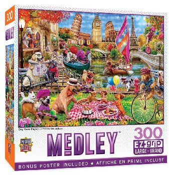 Medley - Dog Gone Day EZGrip Puzzle (300 piece)
