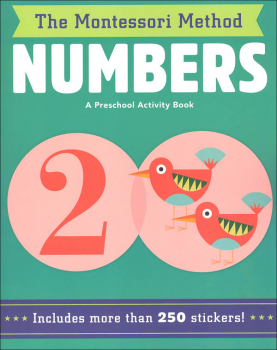 Numbers Preschool Activity Book (Montessori Method)