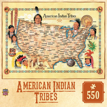 American Indian Tribes Puzzle (550 Pieces)