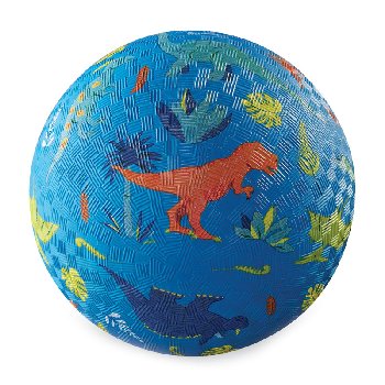 Dinosaurs Blue Playground Ball - 7 inch