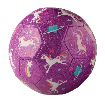 Glitter Soccer Ball - Unicorn Galaxy (size 3)