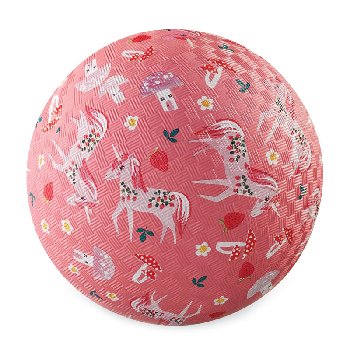 Unicorn Garden Playground Ball - 7 inch