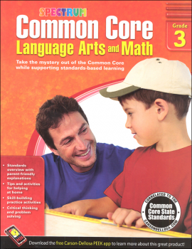 Spectrum Common Core Language Arts and Math 3