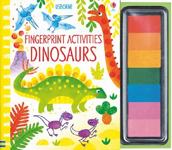 Fingerprint Activities - Dinosaurs (Usborne)