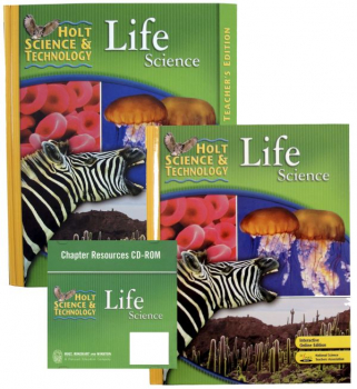 Holt Science Technology Life Science Homeschool Package Holt Rinehart Winston 9780547353883