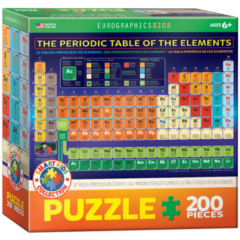 Periodic Table of the Elements Puzzle - 200 Pieces