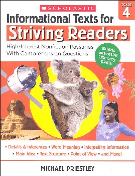 Informational Texts for Striving Readers Grade 4