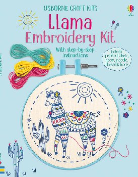 Llama Embroidery Kit (Usborne Embroidery Kit)
