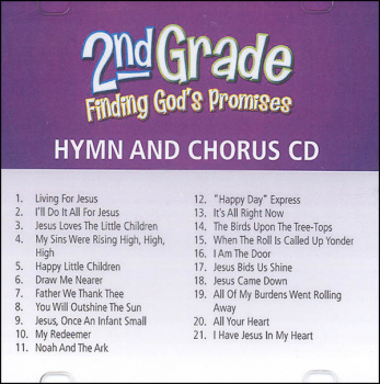 Finding God's Promises 2nd Grade Hymn & Chorus CD