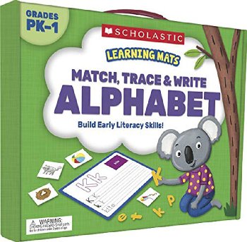 Learning Mats - Match, Trace & Write Alphabet