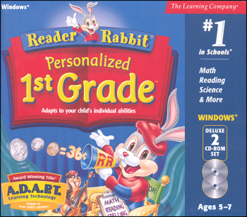 Reader Rabbit Personalized 1st Grade CD-ROMS