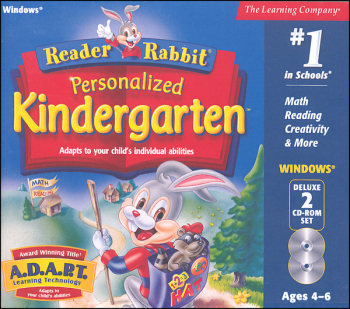 Reader Rabbit Personalized Kindergarten CD-ROMS