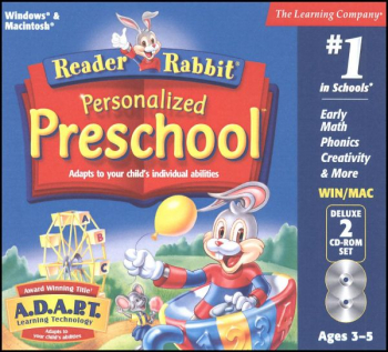 Reader Rabbit Personalized Preschool CD-ROMS