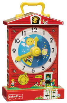 Fisher-Price Music Box Teaching Clock