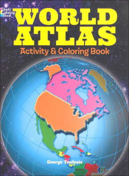 World Atlas Activity & Coloring Book