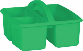 Green Plastic Storage Caddies
