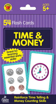 Brighter Child Flash Cards - Time & Money
