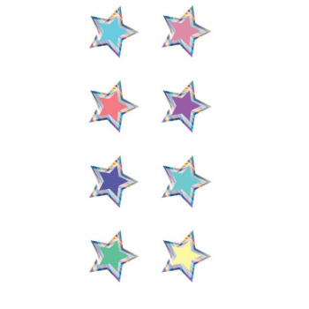 Mini Stickers - Iridescent Stars
