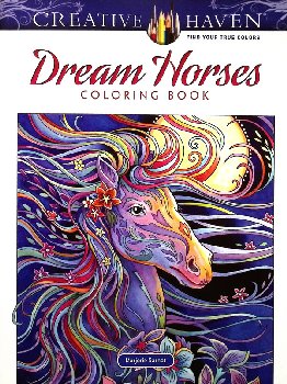 Dream Horses Coloring Book (Creative Haven)