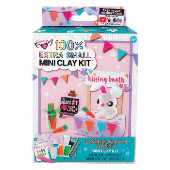 100% Extra Small Mini Clay Kit - Kissing Booth Bunny