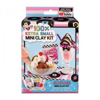 100% Extra Small Mini Clay Kit - Sundaes