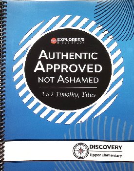 Discovery: Authentic, Approved, Not Ashamed Student Book