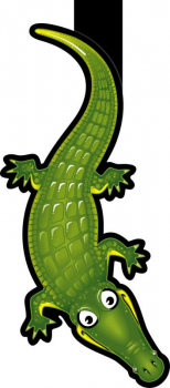 Alligator Bookmark