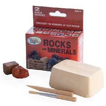 Rocks & Minerals Mini Dig Kit