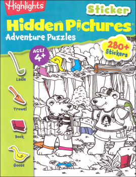 Sticker Hidden Pictures: Adventure Puzzles