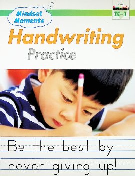 Mindset Moments: Handwriting Practice (Grades K-1)