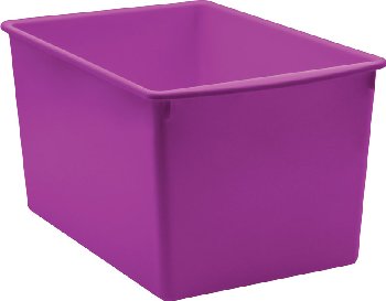 Plastic Multi-Purpose Bins - Purple
