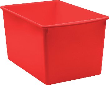Plastic Multi-Purpose Bins - Red