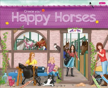 Create Your Happy Horses Sticker Activity Book
