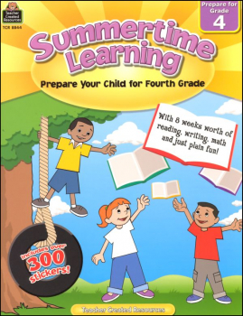 Summertime Learning - Prepare for Grade 4