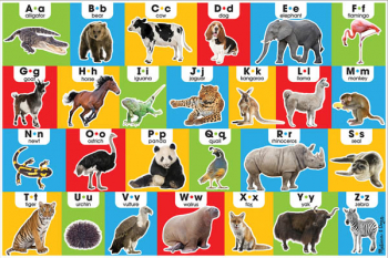Animal Alphabet Floor Puzzle (24 Pieces)