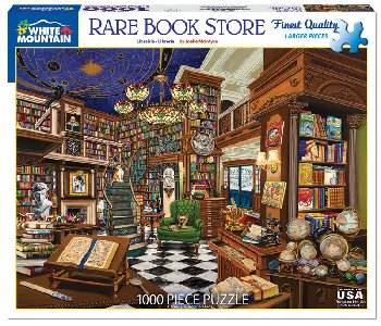 Rare Book Store Jigsaw Puzzle (1000 Piece)