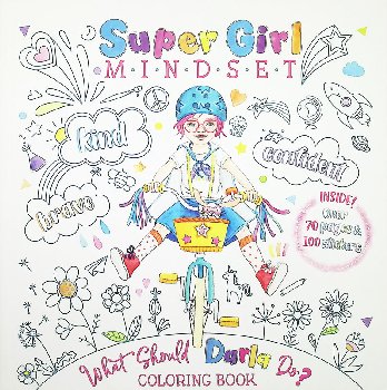 Super Girl Mindset Coloring Book