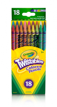 Crayola Twistable Colored Pencils - 18 count