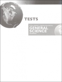 Exploring Creation with General Science Test Pages 3rd Edition