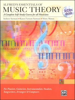 Essentials of Music Theory Self-Study Course w/ Answer Key & CD