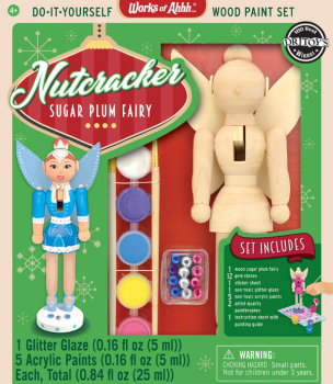 Nutcracker Sugarplum Fairy Wood Painting Kit
