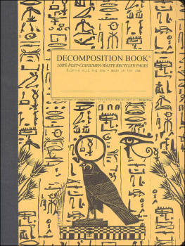 Hieroglyphics Decomposition Book - College Ruled