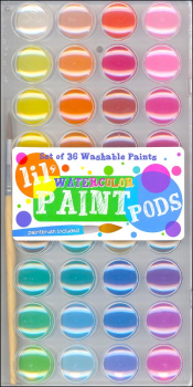 Lil' Paint Pods Watercolors and Brush