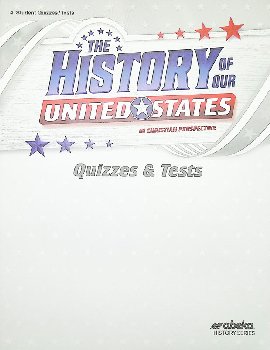 History of Our United States Quiz and Test Book (Bound)