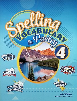 Spelling, Vocabulary and Poetry 4 Student - Revised