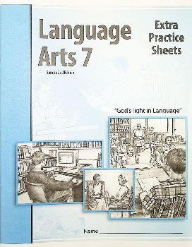 Language Arts 7 Extra Practice Sheets Sunrise 2nd Edition