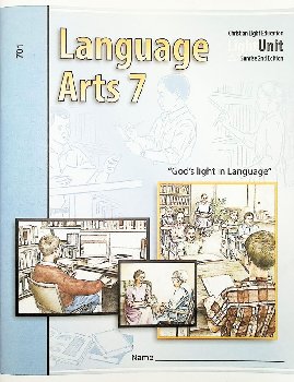 Language Arts LightUnit 701 Sunrise 2nd Edition