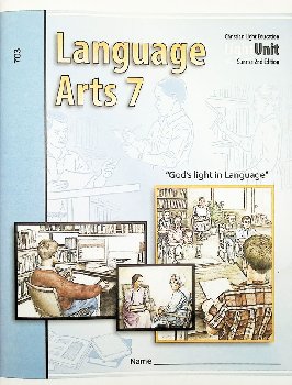 Language Arts LightUnit 703 Sunrise 2nd Edition